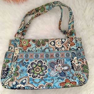 Vera Bradley Blue Floral Tote